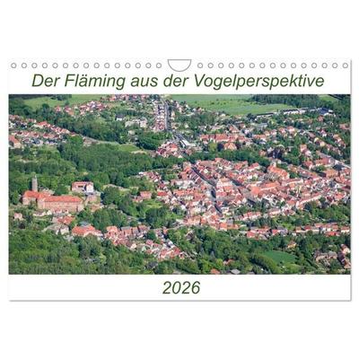 Der Fläming aus der Vogelperspektive (Wandkalender 2026 DIN A4 quer), CALVENDO Monatskalender