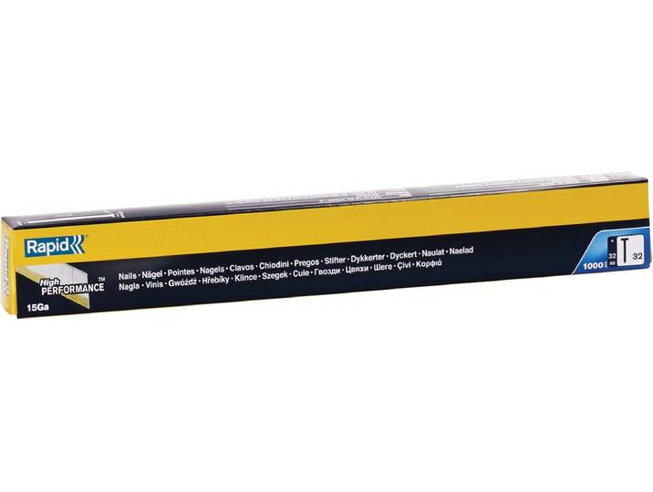 Rapid Gegalvaniseerde Nagels 32/32 - 34° Schuine Strips - D Kop - 1000 Stuks