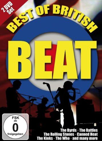 The Byrds - Various Artists - Best of British Beat (2 DVDs) - Preis vom 11.10.2026 03:10:56 h