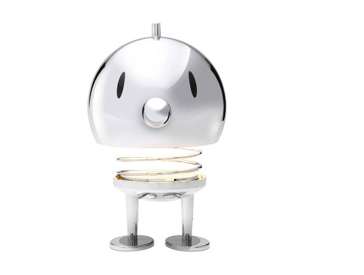 Hoptimist Lampe portable à LED Hoptimist XL Chrome