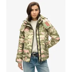 Superdry für Damen. W5011747A MTN Windbreaker Jacke grün (S), Lässig, Polyester, Recyceltes Polyester, Nachhaltig