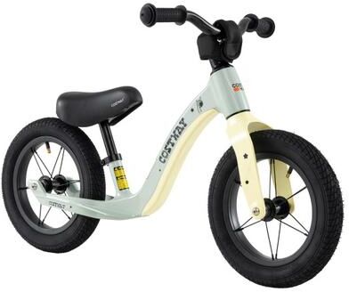 Costway 12-Inch Balance Bike with Adjustable Seat and Rotatable Handlebar for Over 36 Months Old-Green