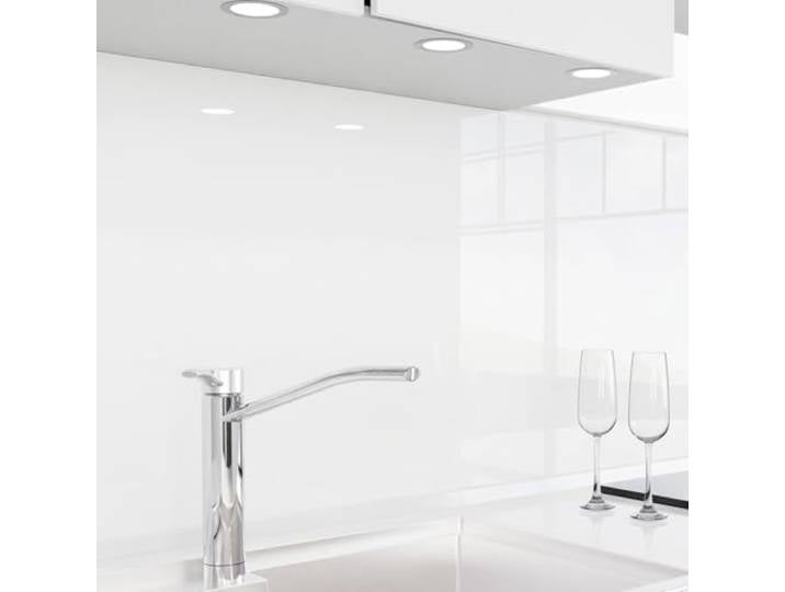 danario Küchenrückwand selbstklebend, Glasoptik 0,8 mm - Spritzschutz Küche Die smarte Alternative zu Glas. Nur bei uns: Ablösbar & mieterfreundlich. Überbrückt Fliesen