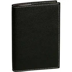 Quo Vadis, Agenda, Minister VZ Club schwarz 2024 (16 x 24 cm, 1 Woche / 2 Seiten)