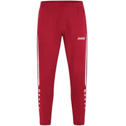 Jako Freizeithose Power - rot/weiß - S