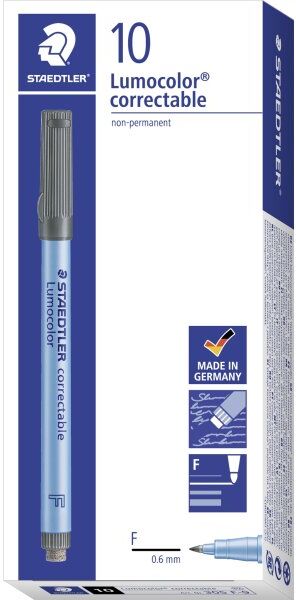 Staedtler 305 Non-Permanent Marker   F   Sort