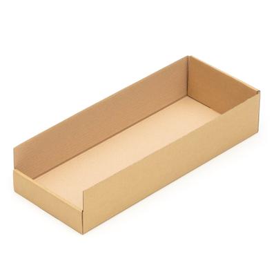 KK Verpackungen 400 Regalkartons 500 x 200 x 100 mm Sortierboxen Lagerboxen Aufbewahrung Wellpappe