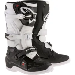 Alpinestars Tech 7S, Stiefel Jugend - Schwarz/Weiß - 4 US