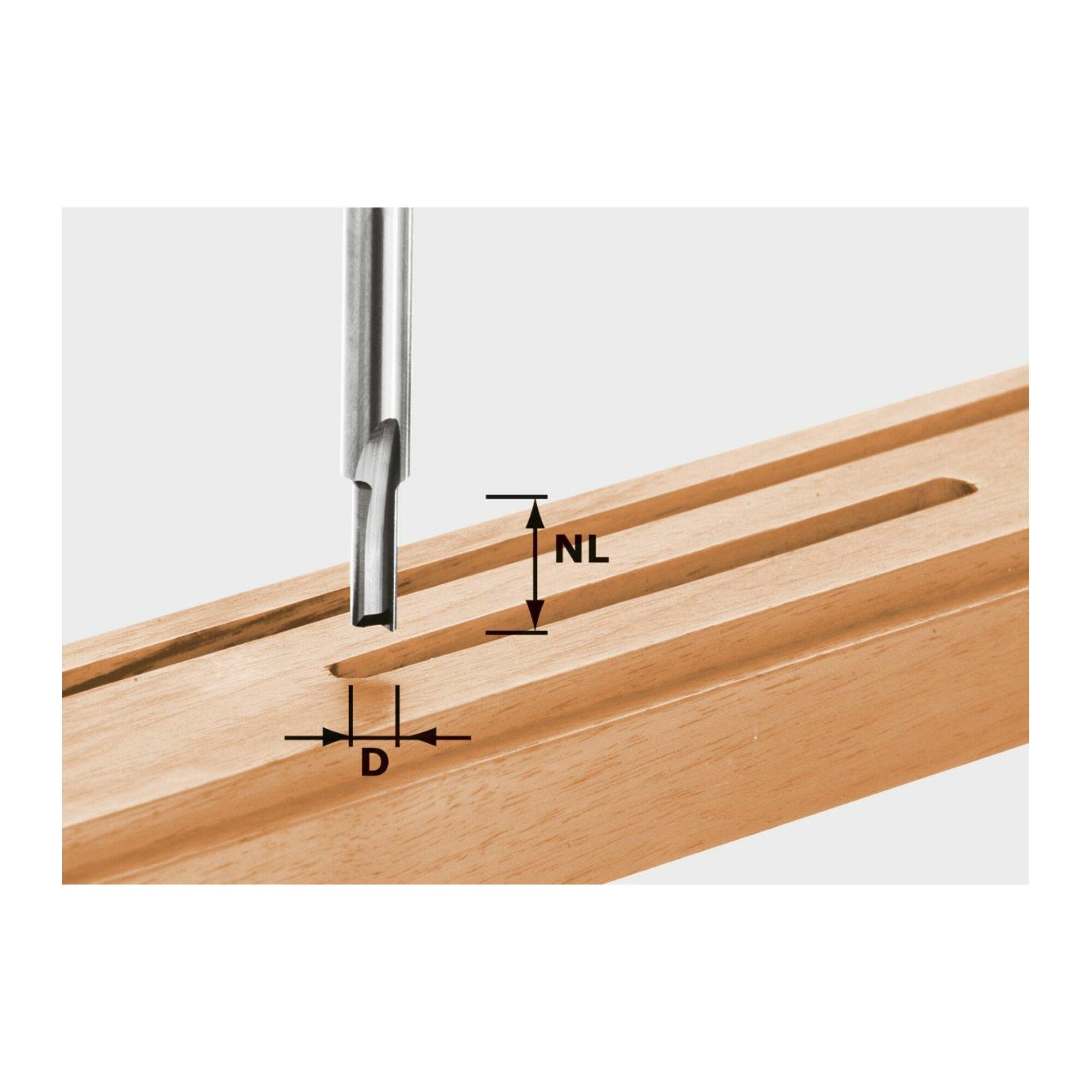 Festool Nutfräser HW Schaft 8 mm HW S8 D8/30 (491647)