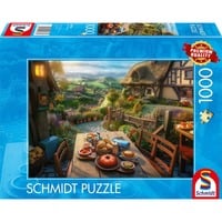 Frühstück mit Aussicht, Puzzle 1000 Teile