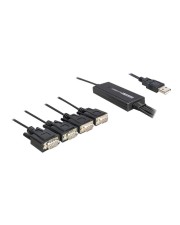 Delock USB 2.0 > 4 x Serial Adapter Serieller RS-232 x 4 (61887)