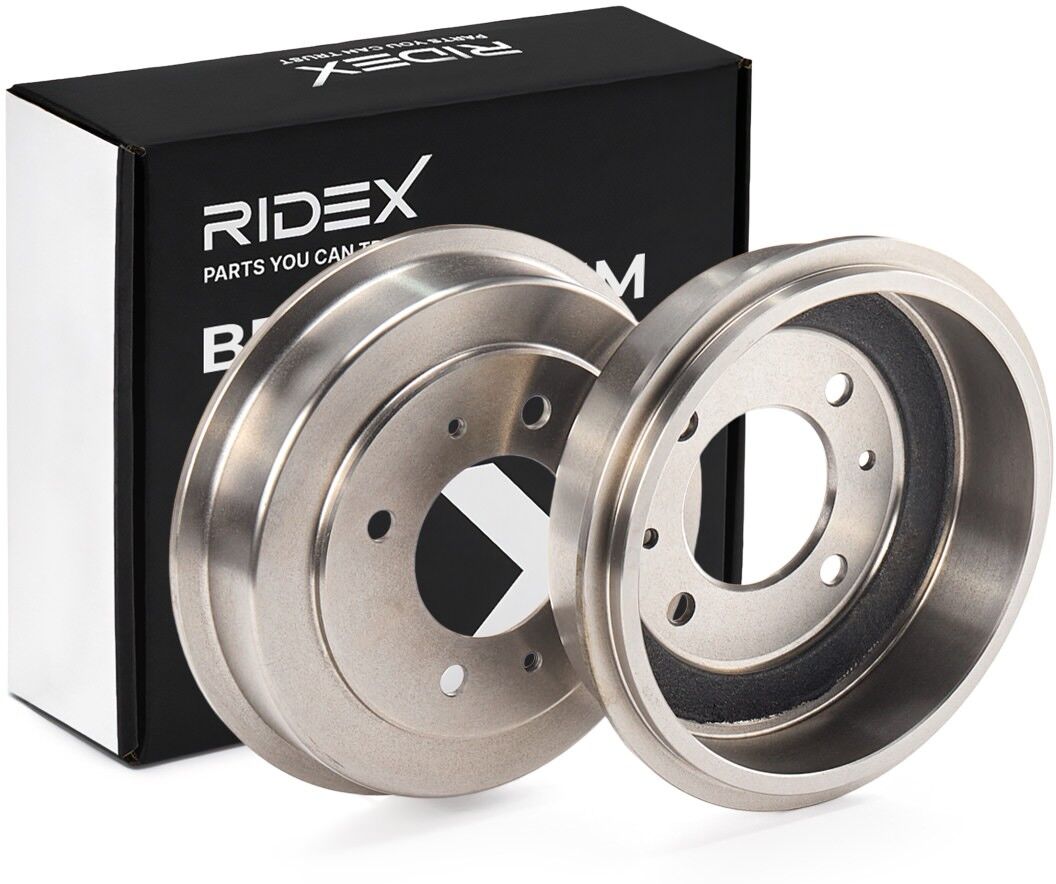 RIDEX 123B0181 Brake drum