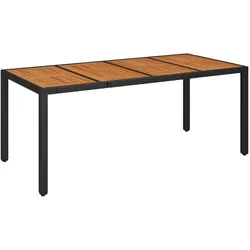 vidaXL, Gartentisch + Balkontisch, Friedenfels (6x Stuhl + 2x Sessel + Tisch) (190 x 90 x 75 cm)