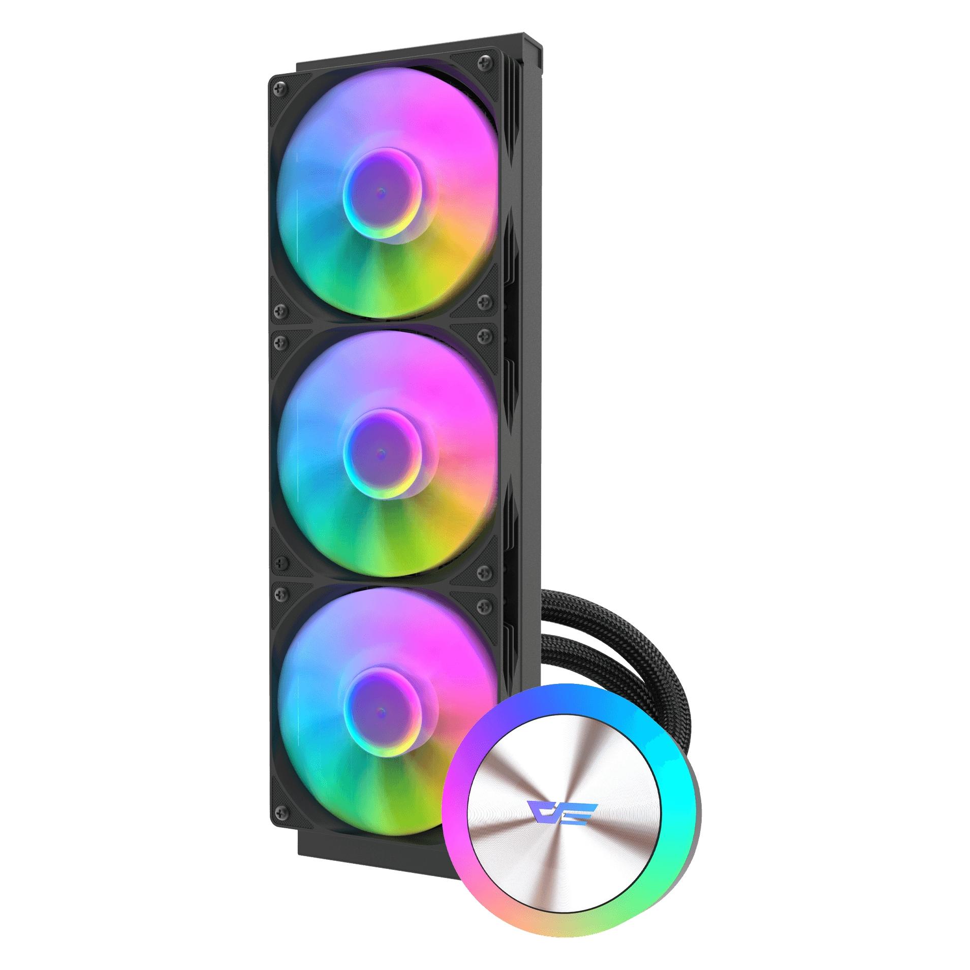 Darkflash Tech Darkflash DG360 CPU Cooler (Black) (DG360 Black)