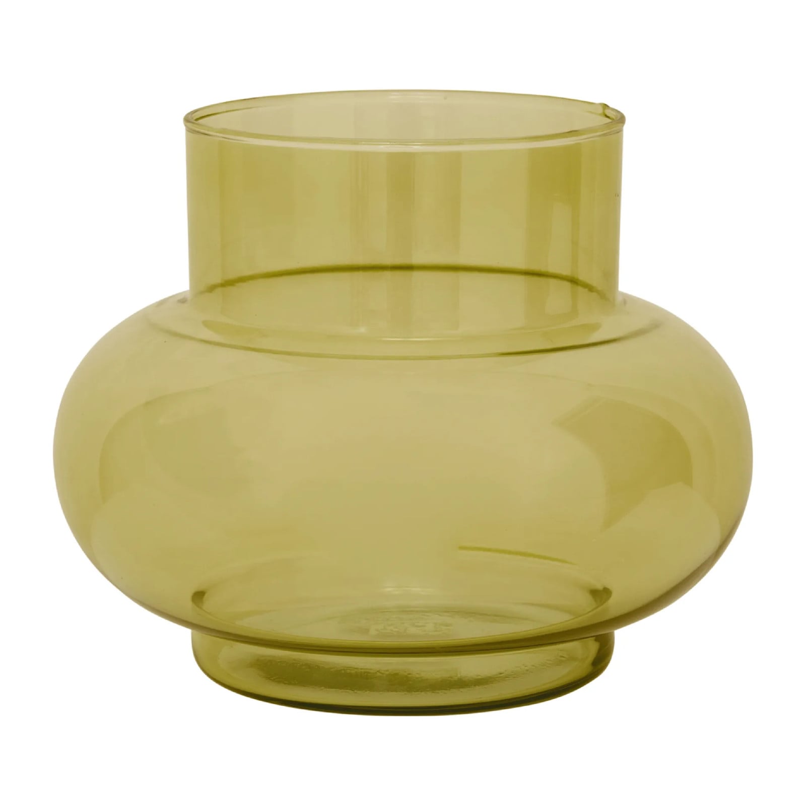 URBAN NATURE CULTURE Tummy B vaas Olive oil Hoogte: 17,5 cm