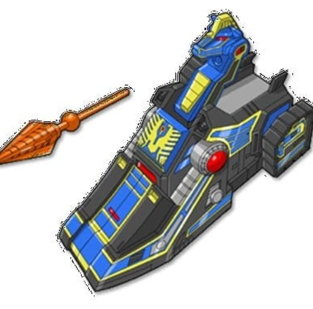 Playmates Power Rangers Thunderzord actiefiguur eenhoorn