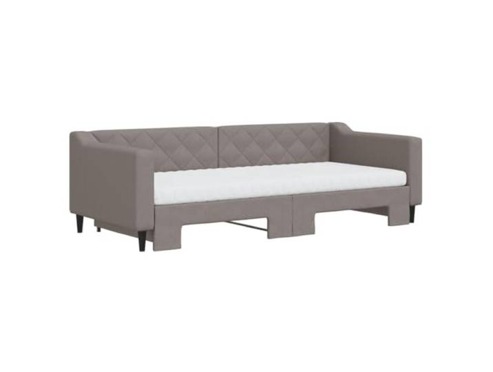 KTHLBRH Bettgestell Grau Sonoma 180 x 200 cm mit Kopfteil Bettgestell aus Holz, Lattenrost aus Sperrholz, Montage erforderlich