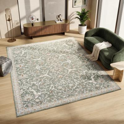 KALATY Elysian Vintage Arabesque Area Rug