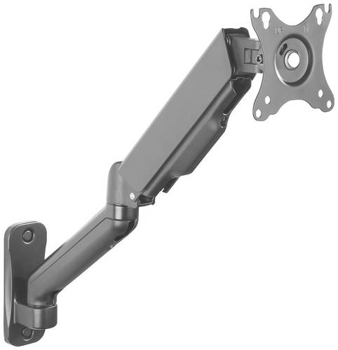 Digitus DA-90425 Monitor-Wandhalterung 1 Display(s) 38,1cm (15 ) - 81,3cm (32 ) Schwarz Ausziehbar, Drehbar, Höhenverstellbar