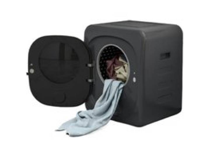 Sèche‑linge Compact 4kg Gris Intelligent Stérilisation 60°C Tambour Inox Anti‑Plis Pose Libre / Montage Mural