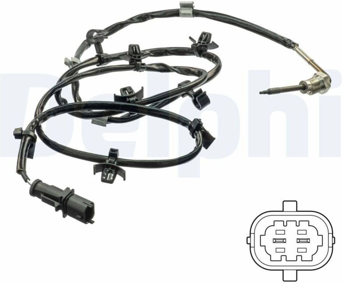 Sensor, Abgastemperatur DELPHI TS30244