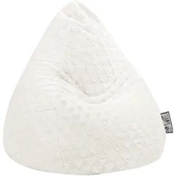 Sitzsack FLUFFY HEARTS L (BH 70x90 cm) - BH 70x90 cm