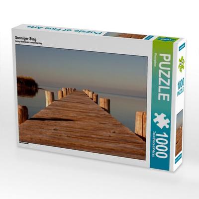 CALVENDO Puzzle Sonniger Steg | 1000 Teile Lege-Größe 64x48cm Foto-Puzzle für glückliche Stunden