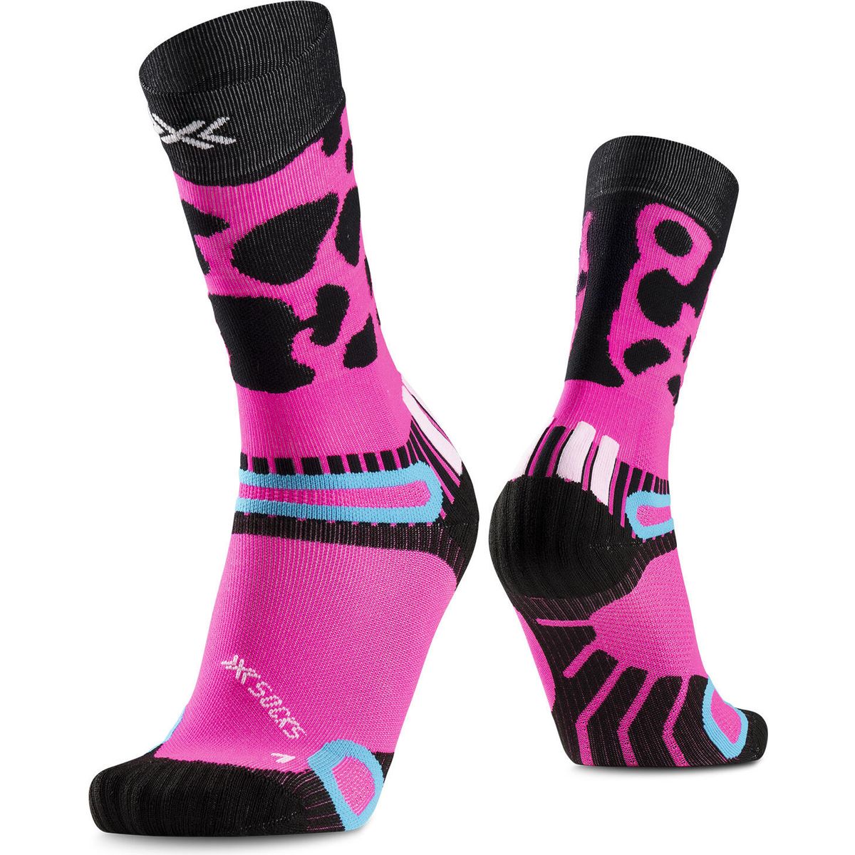 X-Socks X-socks Hike Discover Crew fluo pink frog (P112) 39-41 XS-HQCCS26U-P112-39-41