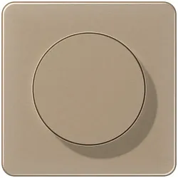 Jung Abdeckung mit Drehknopf Serie CD, gold-bronz CD 1740 GB