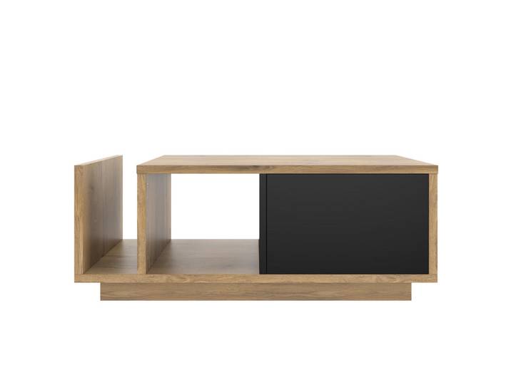 ComfortXL Couchtisch De-06 Natur, Naturfarben, 53x38x99.5 cm, Wohnzimmer, Wohnzimmertische, Couchtische