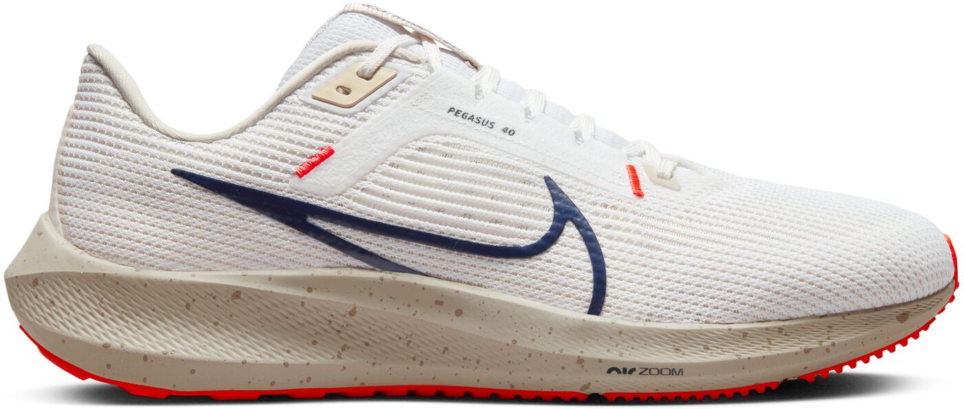 Nike Air Zoom Pegasus 40 100 White/Obsidian-Lt Orewood 100 White/Obsidian-Lt Orewood 44
