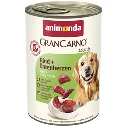 Animonda Gran Carno Original Adult Rind + Entenherzen 6x400 g