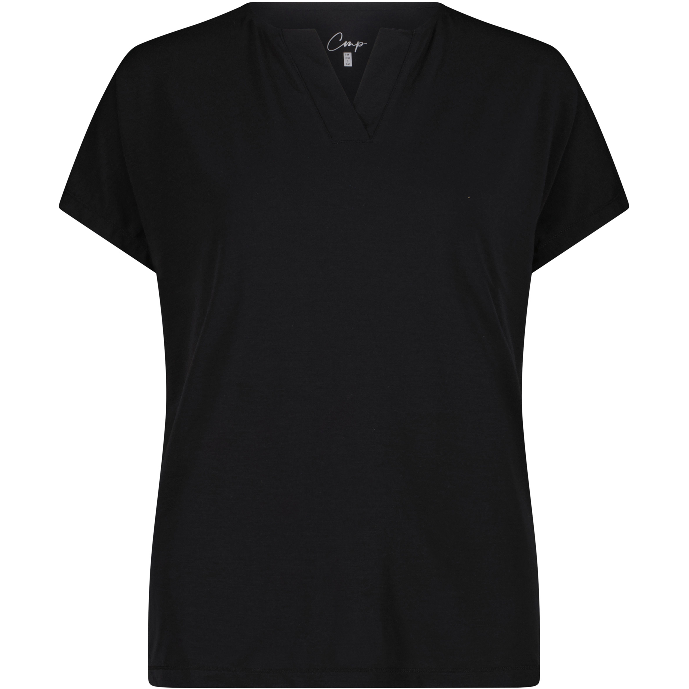 CMP Damen T-Shirts schwarz Größe XXS Lifestyle Elastisch