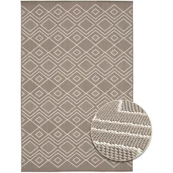 In- und Outdoorteppich RENEW - Diamond Rhythm - Braun - 280x400cm