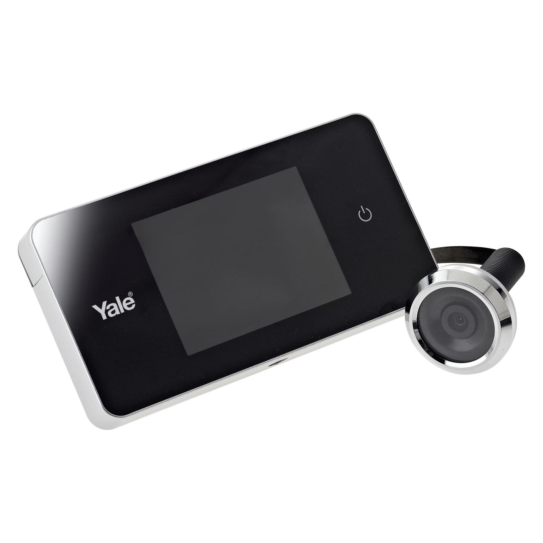 Yale Digitaler Türspion DDV 500, 3,2" Display, Silber (Digital) (YY45 05235)