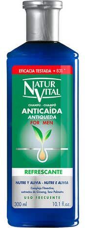 NaturVital Champú Anticaída Refrescante 300 ml