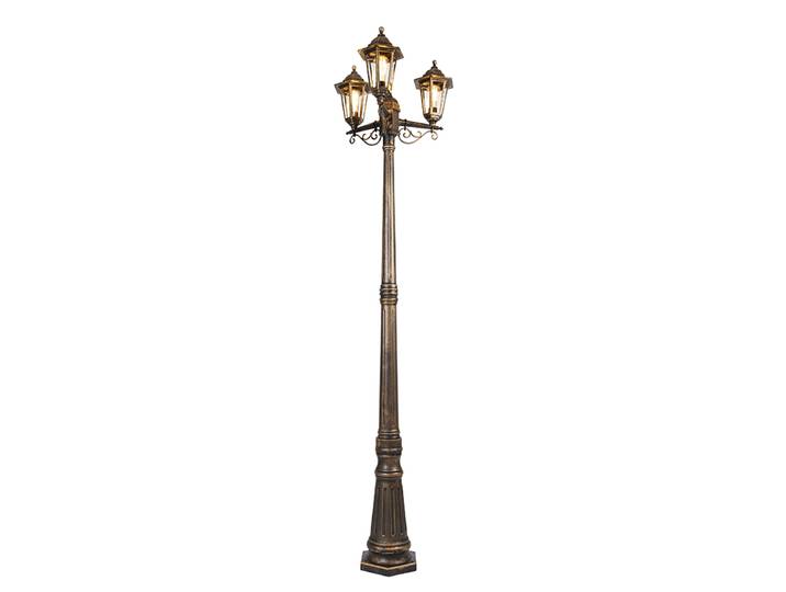 Lanterne d'extérieur antique dorée 3 lumières IP44 - New Haven