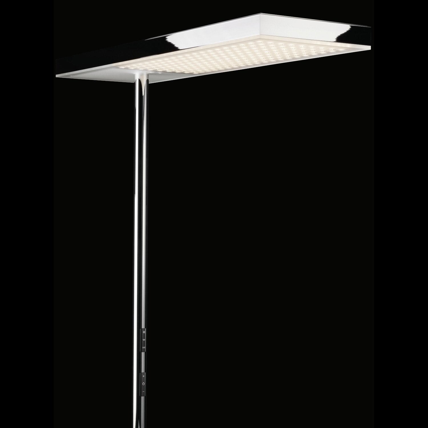 Nimbus Office Air 2.0 Power LED Stehleuchte (Aluminium verchromt, warmweiß (3000... Aluminium verchromt | warmweiß (3000K) 833.66.644