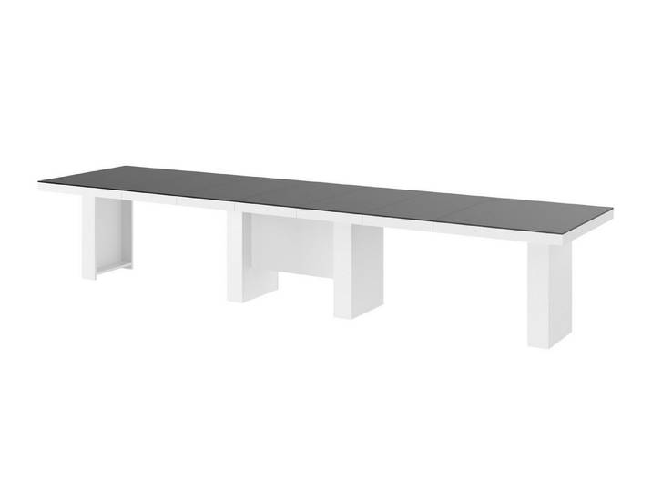 designimpex Esstisch Design HLA-111 Tisch Hochglanz XXL ausziehbar 160 bis 400 cm