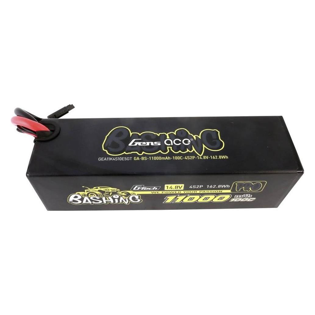 Gens Ace Accumulator G-Tech Bashing 11000mAh 14.8V 100C 4S2P LiPo EC5 (11000 mAh, 14.80 V) (GEA11K4S10E5GT)