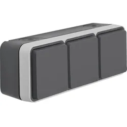 Hager Steckdose SK-S 3f waag e BS KD AP W.1 gr