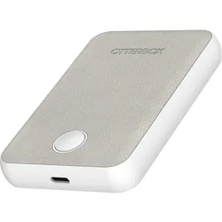 OtterBox Wireless Power Bank (7.5W) 5000mAh USB-C Port White (5000 mAh, 12 W), Powerbank, Weiss
