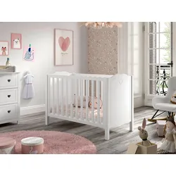 Gitterbett Amori Weiß ca. 60x120 cm