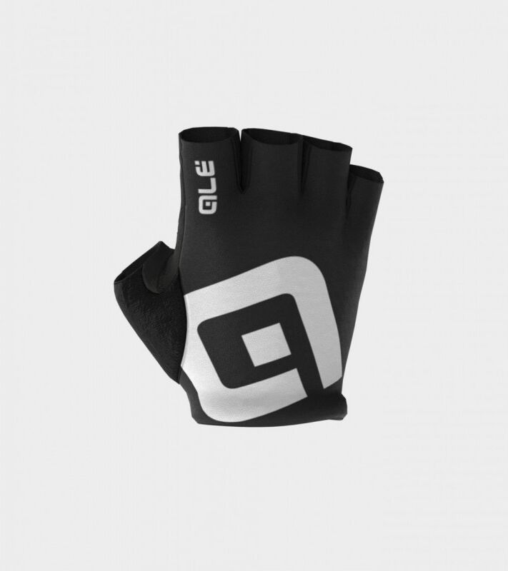 ALE' Guanti estivi ciclismo  AIR nero-bianco 2024