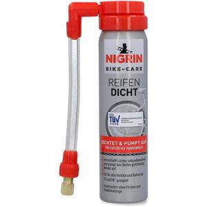 Nigrin Reifendichtmittel Reifendicht, Spray, für Fahrrad, Pannenhilfe, 75ml