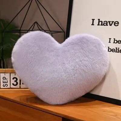 Lush Living Finds Soft Star Shape Stuffed Pillow, New Moon Pattern Heart Plush, Pink Color PP Cotton Valentine Day Gift taro Heart