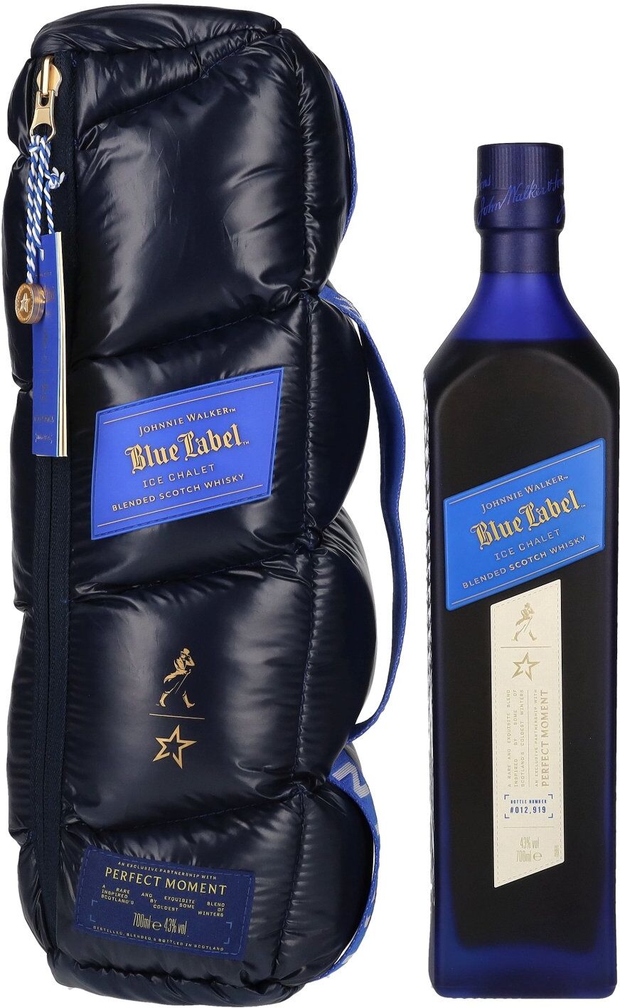 Johnnie Walker Blue Label ICE CHALET Blended Scotch Whisky 43% Vol. 0,7l