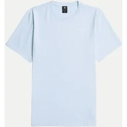 Slim-Fit Basic T-Shirt 186-baby blue L