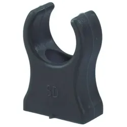 Schneider Rohrklemmen RK22 schwarz, 25 Stück