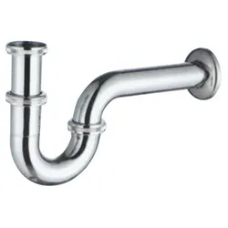 Neuesbad Röhrengeruchverschluss Siphon, messing verchromt NBRS